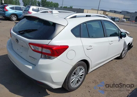 2017 Subaru Impreza 2.0I Premium из США, поврежденный, VIN 4S3GTAB65H3716576